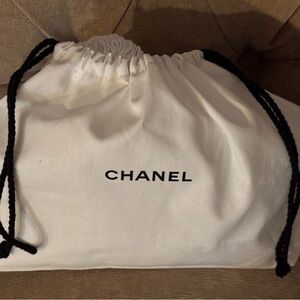 CHANEL Large White Pouch